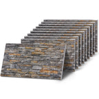 OYTAS-102 Weathered Grey slate effect wall panel, decorative 3D panel for indoor and outdoor use