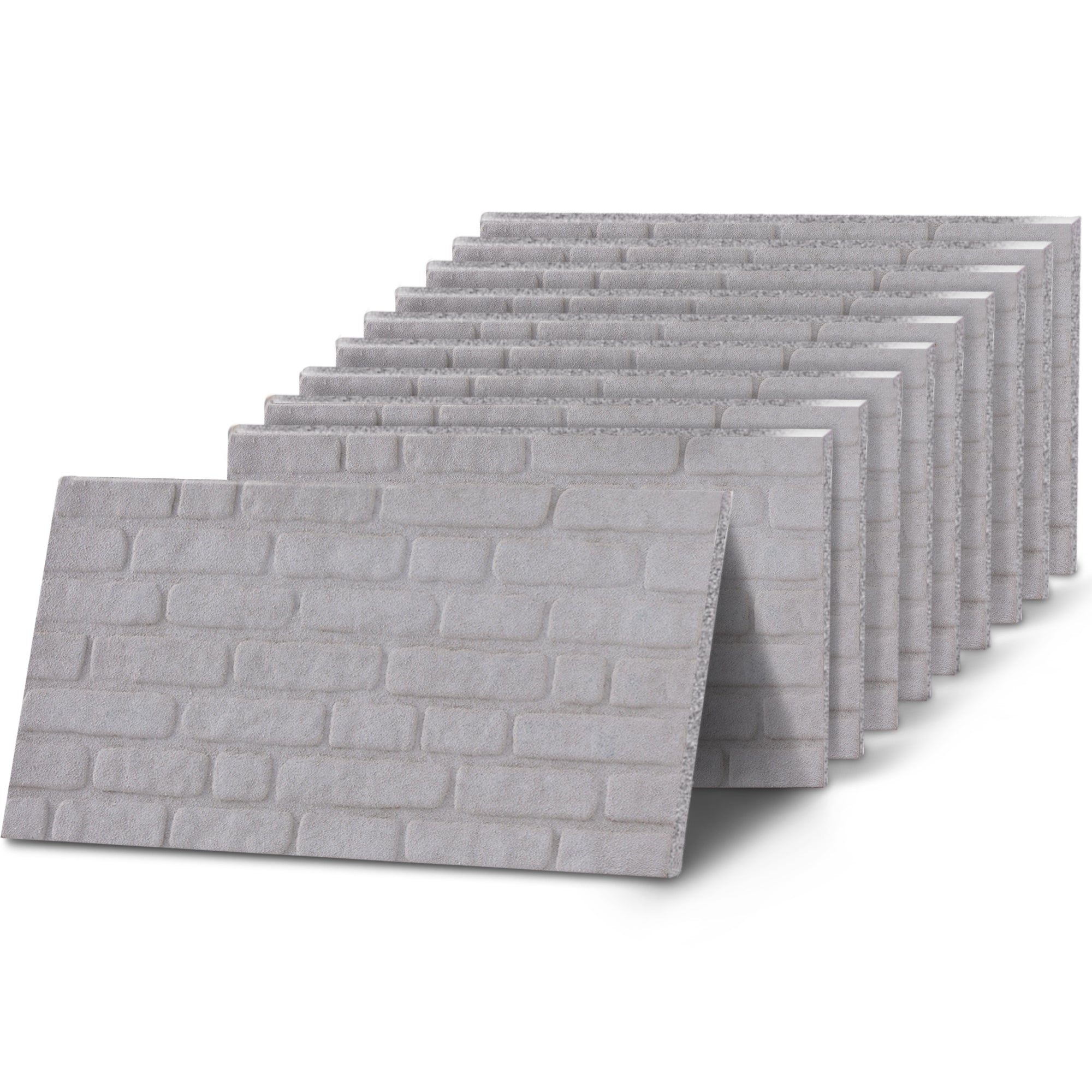 TAS-700 Rustic White brick effect wall panel, decorative 3D panel for indoor and outdoor use