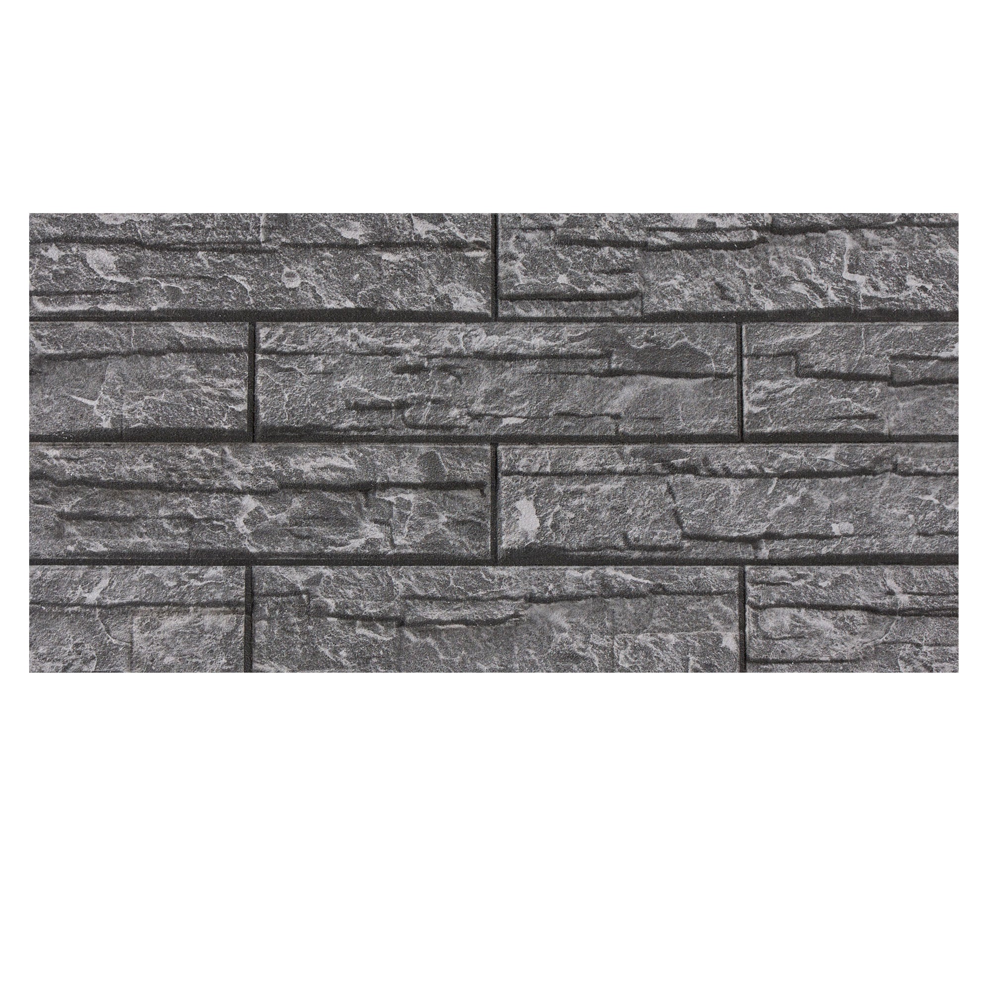 KESTAS-106 Marble Grey Block slate effect wall panel, decorative 3D panel for indoor and outdoor use