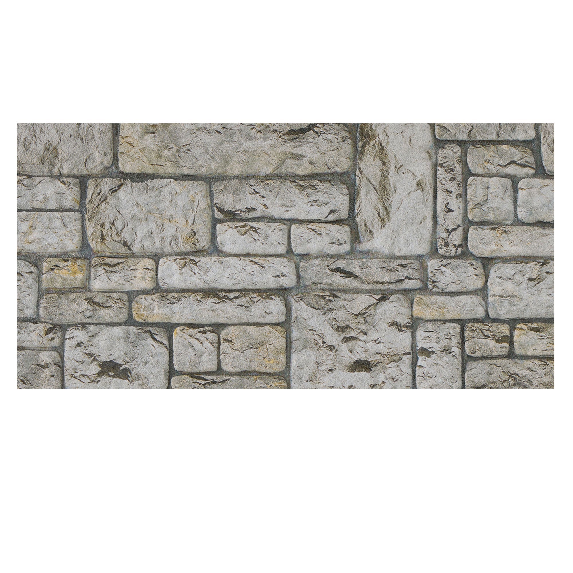 DOKTAS-107 Fieldstone Light Natural stone effect wall panel, decorative 3D panel for indoor and outdoor use
