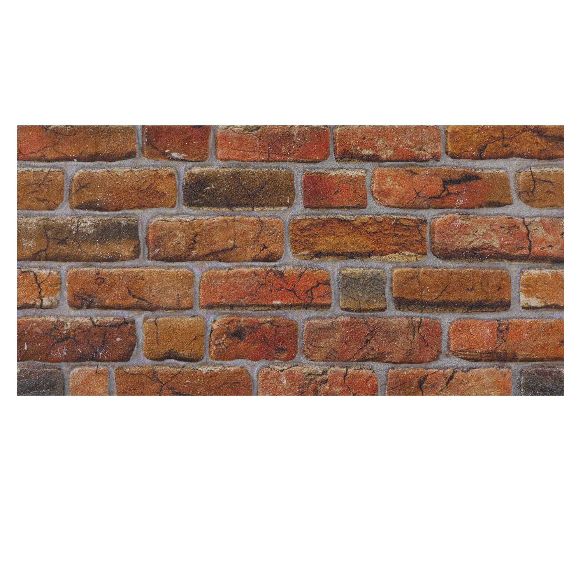 TAS-601 Rustic Aged Amber brick effect wall panel, decorative 3D panel for indoor and outdoor use
