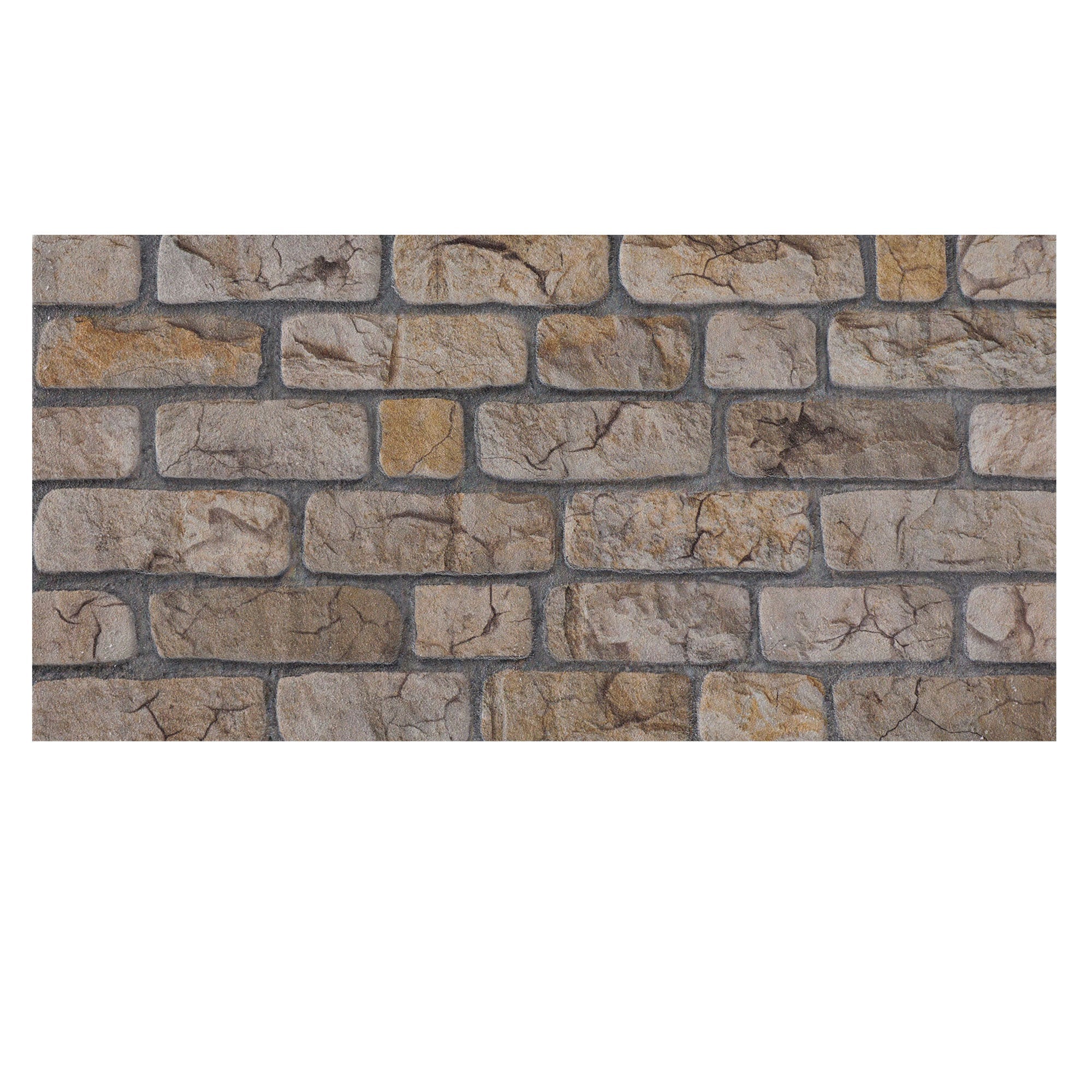 TAS-607 Rustic Sandstone brick effect wall panel, decorative 3D panel for indoor and outdoor use