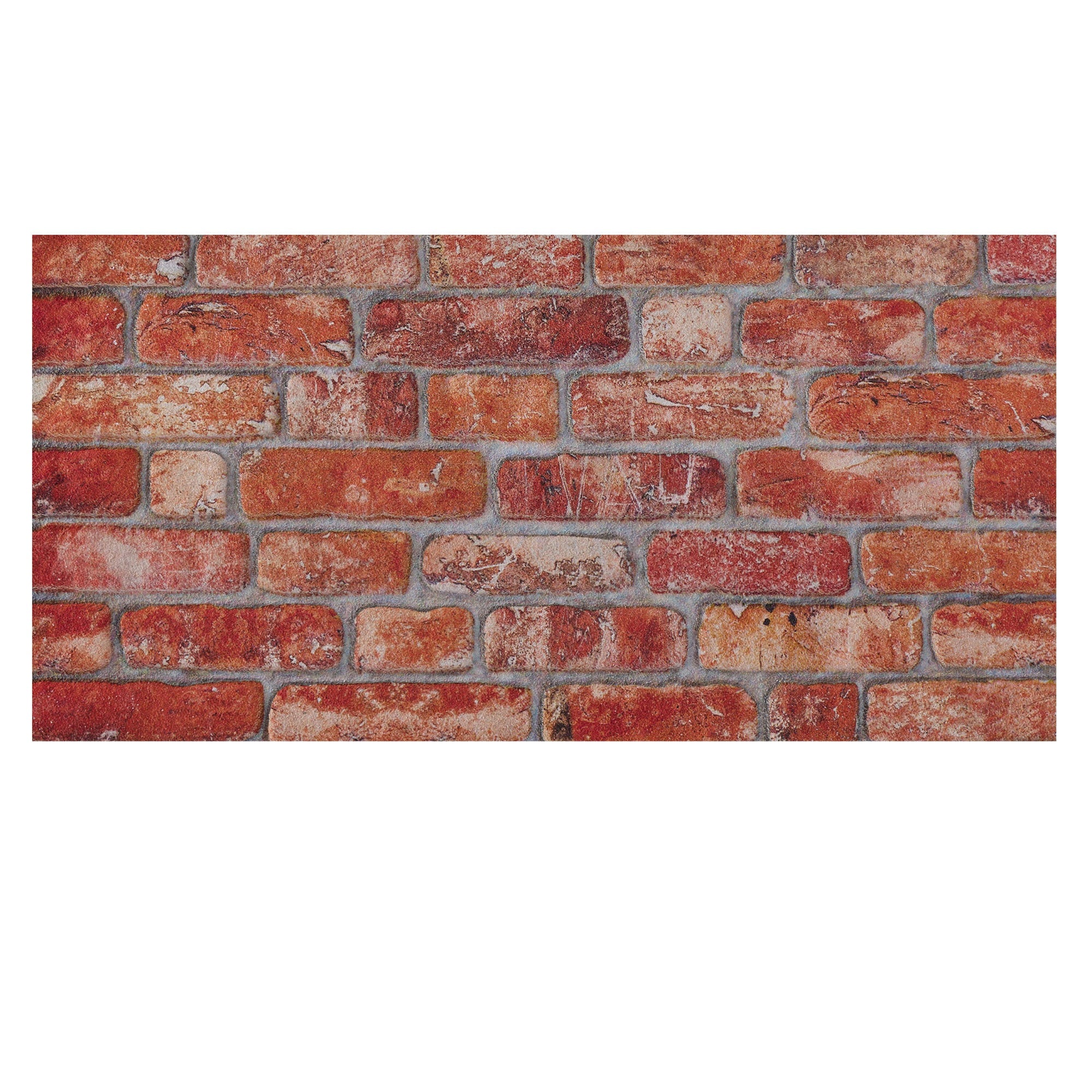 TAS-712 Rustic Farmhouse Red brick effect wall panel, decorative 3D panel for indoor and outdoor use