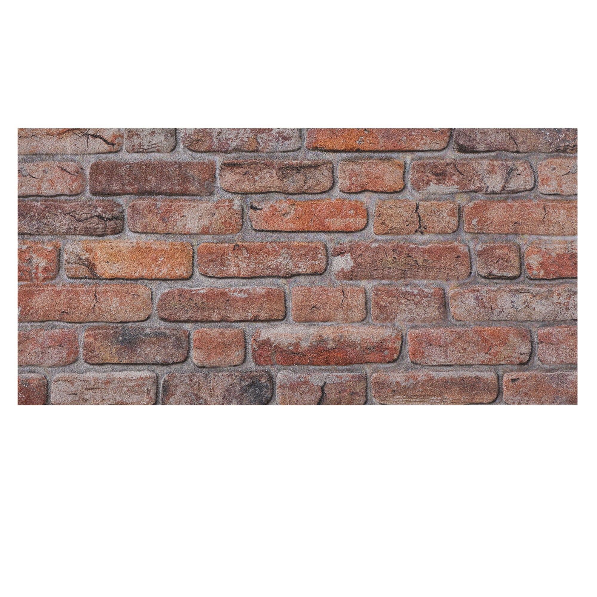TAS-713 Rustic Reclaimed Red brick effect wall panel, decorative 3D panel for indoor and outdoor use