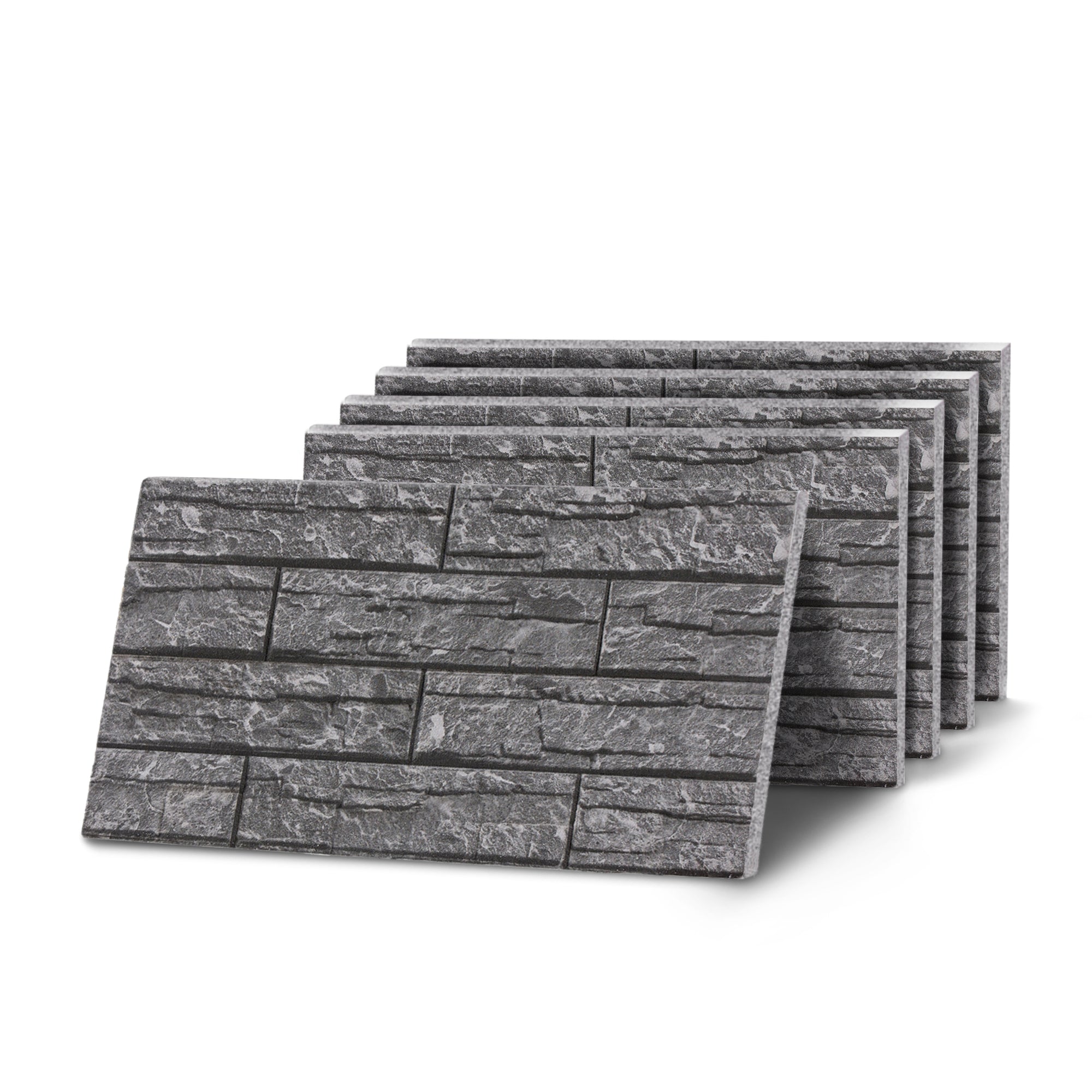 KESTAS-106 Marble Grey Block slate effect wall panel, decorative 3D panel for indoor and outdoor use