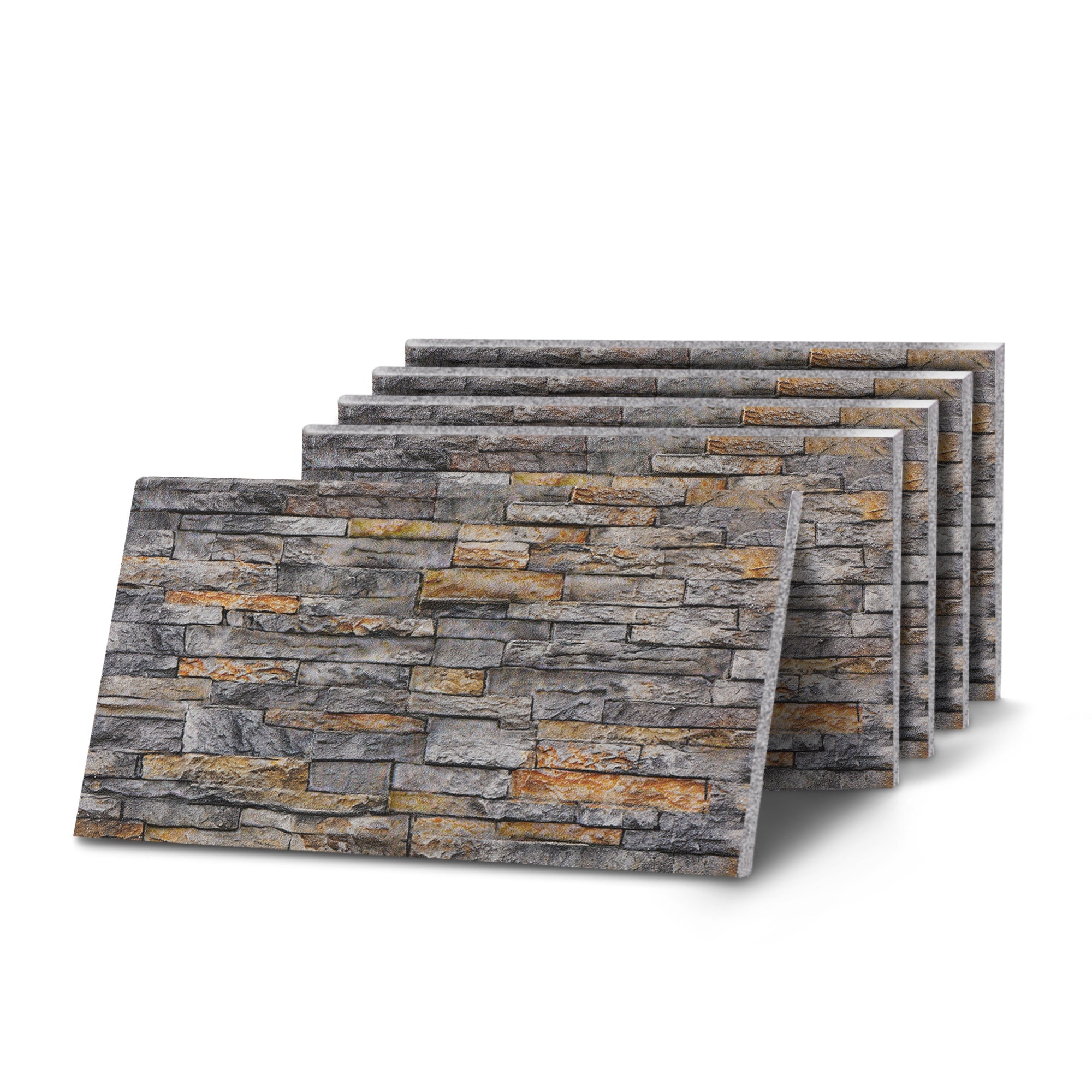 OYTAS-102 Weathered Grey slate effect wall panel, decorative 3D panel for indoor and outdoor use