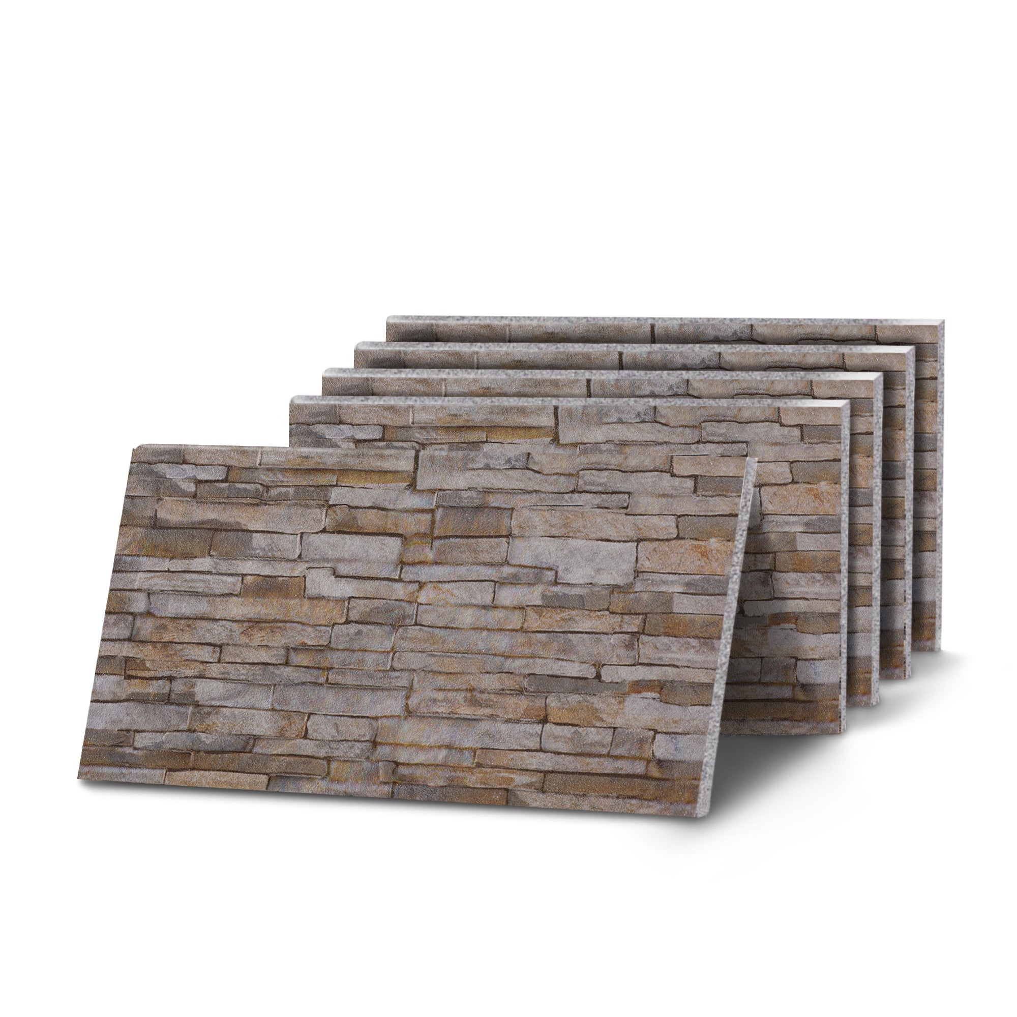 OYTAS-107 Natural Cream slate effect wall panel, decorative 3D panel for indoor and outdoor use