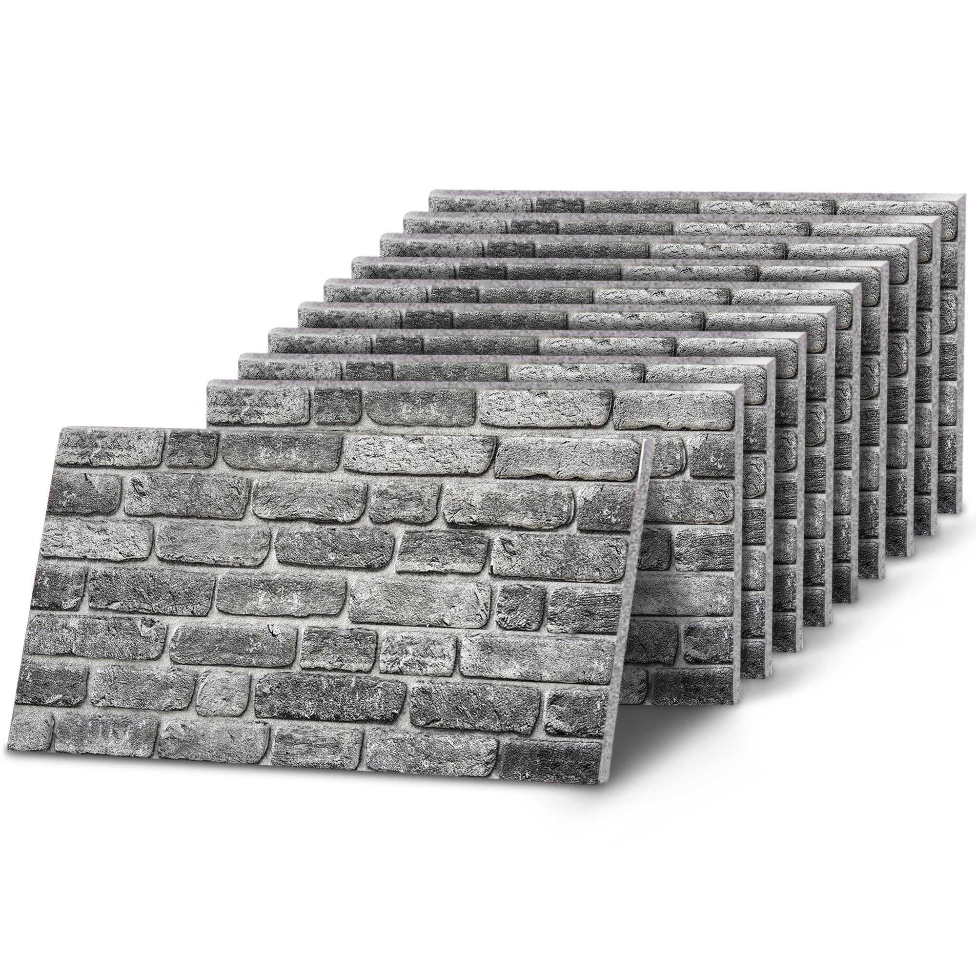 TAS-707 Rustic Grey brick effect wall panel, decorative 3D panel for indoor and outdoor use