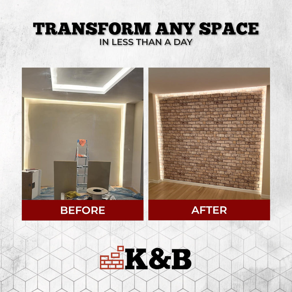 Classic Light Grey | Brick Effect | TUGLA-608