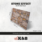 Cottage Warm Sand | Stone Effect | BUZTAS-106