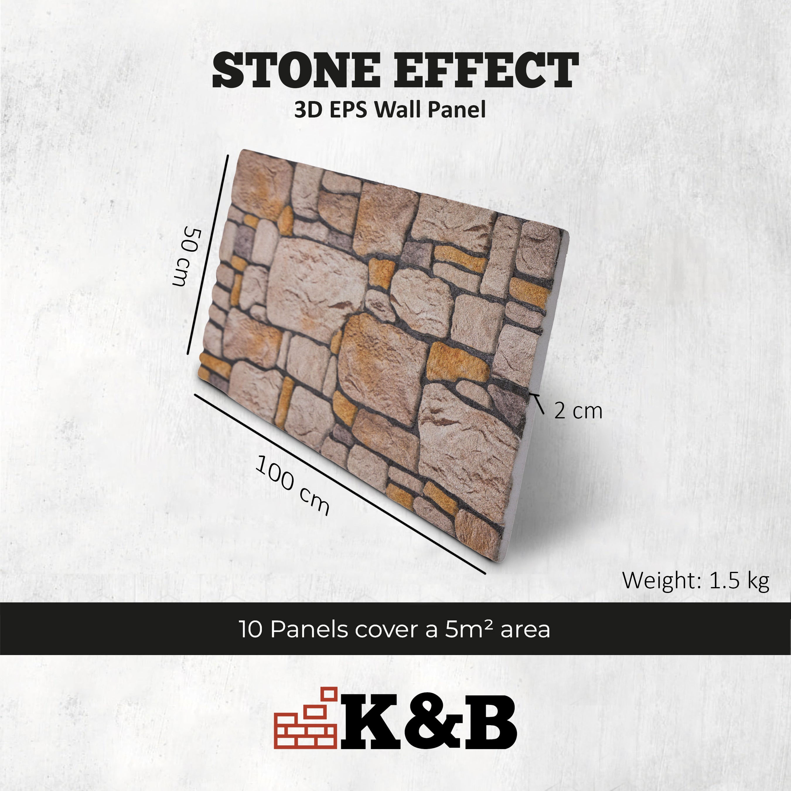 Cottage Warm Sand | Stone Effect | BUZTAS-106